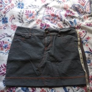 BCBGirls corduroy mini skirt